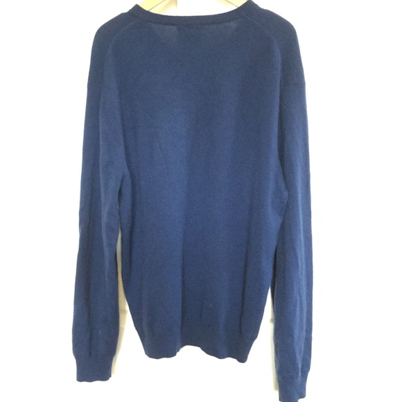 Club Room *NWT* Cashmere V-Neck Sweater sz Large - Picture 2 of 3